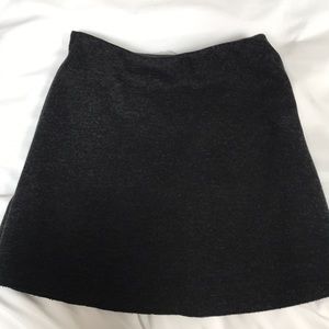 Basic dark grey skirt (Small)